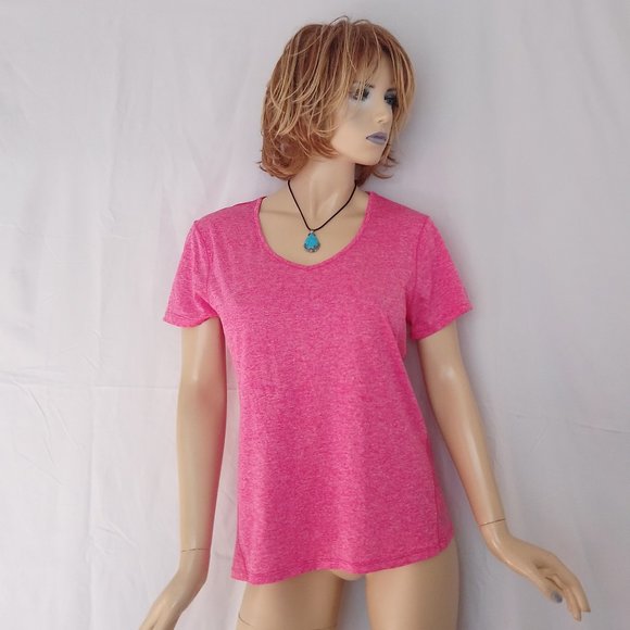 RBX Performance Gym Indian Pink Tee-Shirt Top Sz XL - Picture 1 of 8